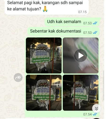Pengiriman Papan Bunga Selamat Paket Pernikahan Jakarta